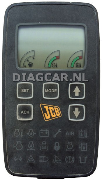 JCB JS160W Monitor