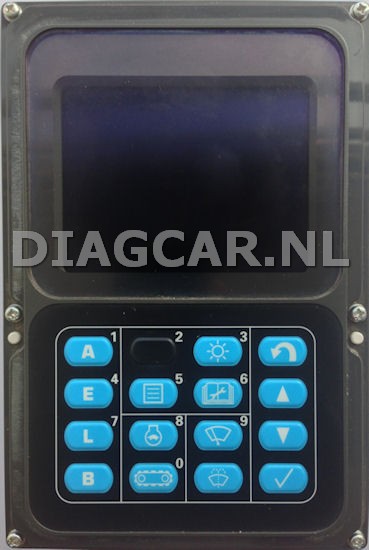Monitor Komatsu PC450